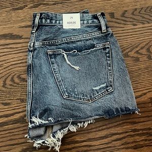 AGOLDE Parker vintage cut off short, 29, NWT